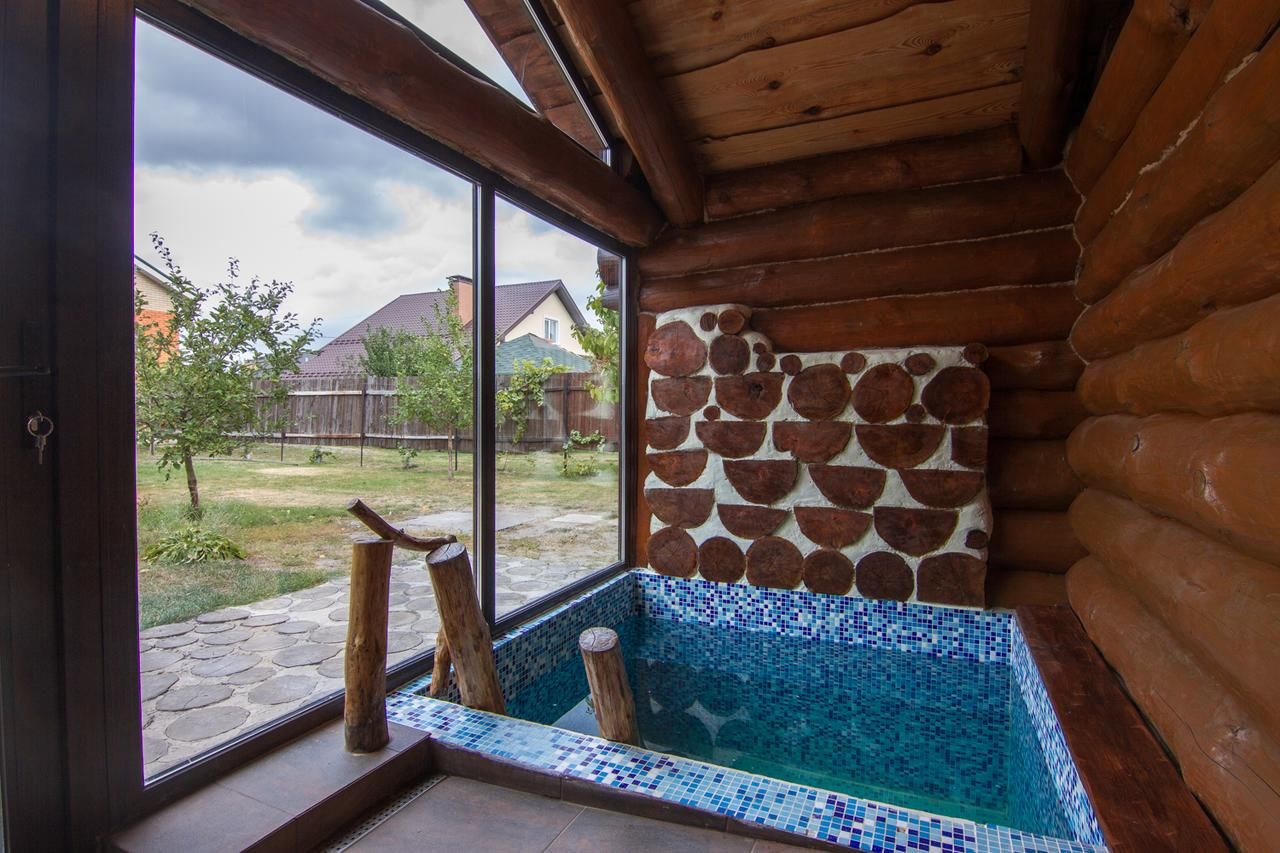 Апартаменты Дом с сауной и басейном на Теремках Гатное