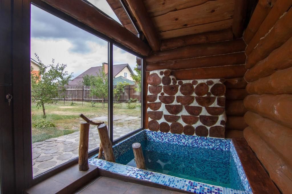 Апартаменты Дом с сауной и басейном на Теремках Гатное